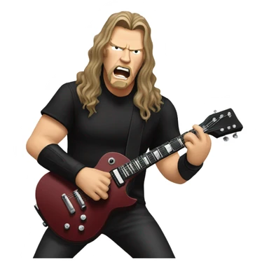 James hetfield  sticker