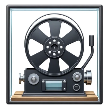 Film reel in COLD Frame sticker