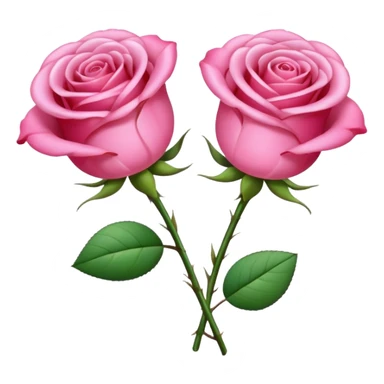 crée moi deux épingle  de couleur rose  sticker