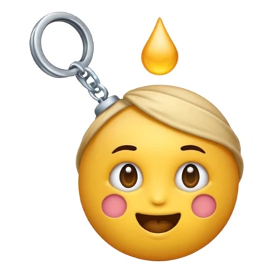 Emoji Sigma con una mandíbula muy marcada y con una ceja levantada y la otra abajo sticker