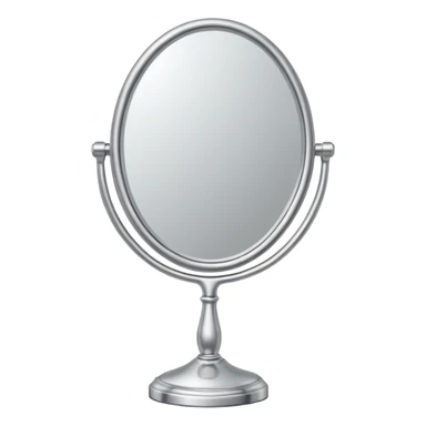 Handheld mirror sticker