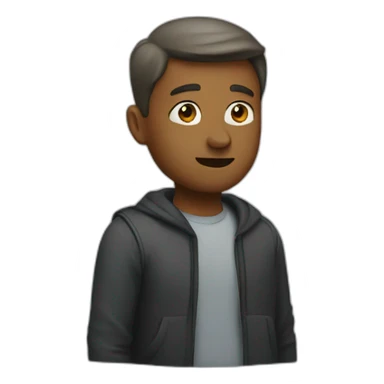 A man for wait sticker