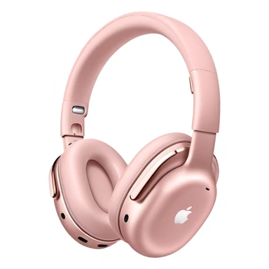 Airpods max light pink  sticker