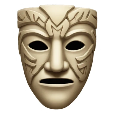 Therian mask sticker