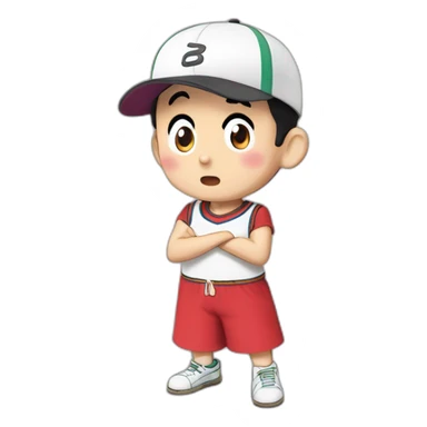 crayon shin chan sticker