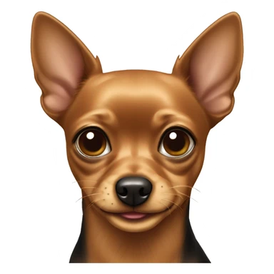 Russian toy terrier sticker