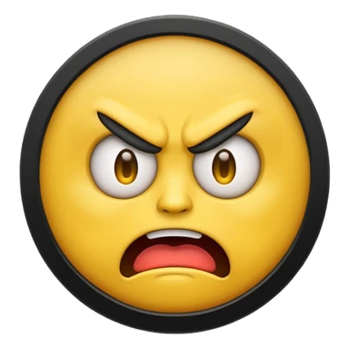 emoji drawing on tablet angry sticker