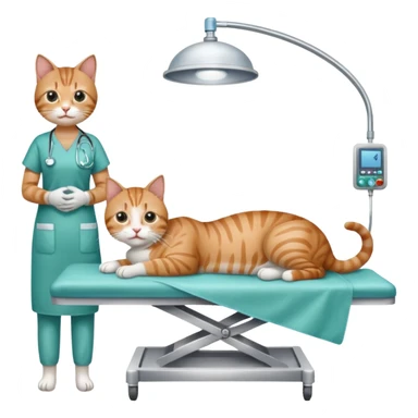 emergency surgeries on cats sticker