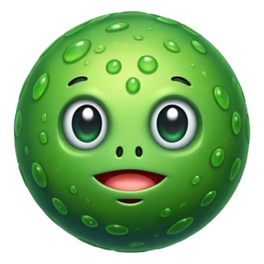 green germ  sticker