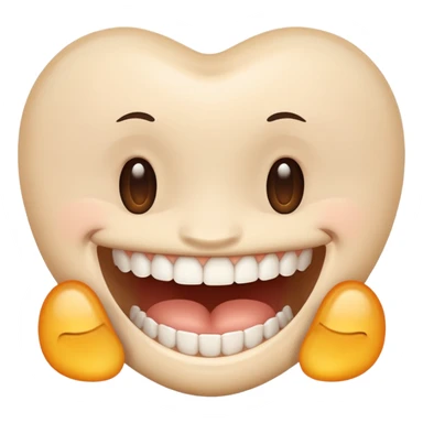 teeth without face sticker