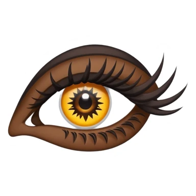 Make a logo with a lash side in the Iranian style and make the logo cool. sticker