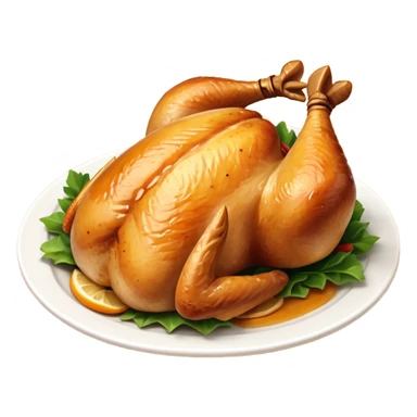 Roasted chicken  sticker