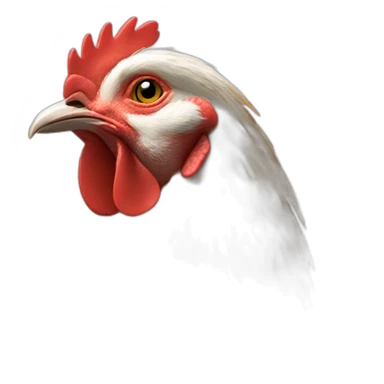 Araucana hen sticker