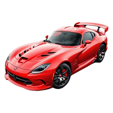 Dodge viper logo sticker