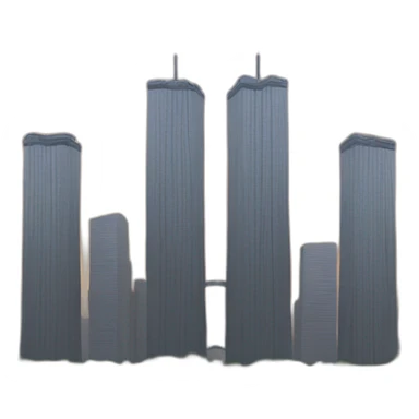 Twin tower dire sticker