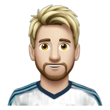 Messi argentina sticker