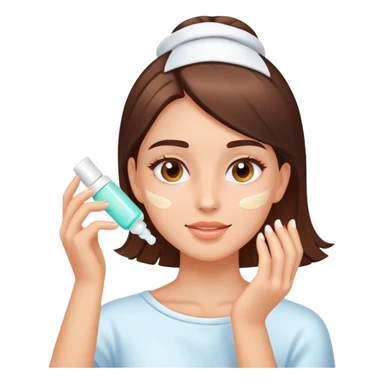 Skincare girly sticker