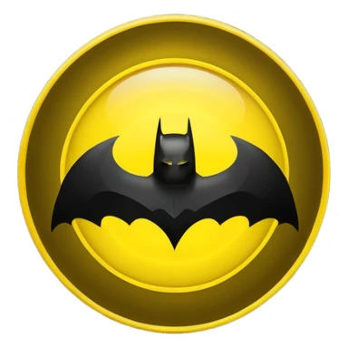 Batman signal sticker
