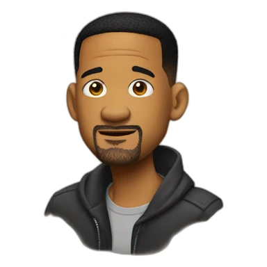 will smith pensando sticker