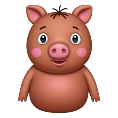 pepa pig kaka gedaan sticker