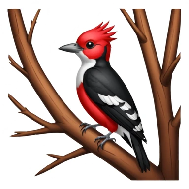 Red-headed woodpecker
 sticker