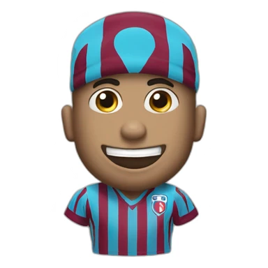 Trabzonspor stryped jersey sticker