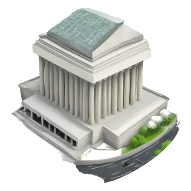 Brazil national congress building sticker