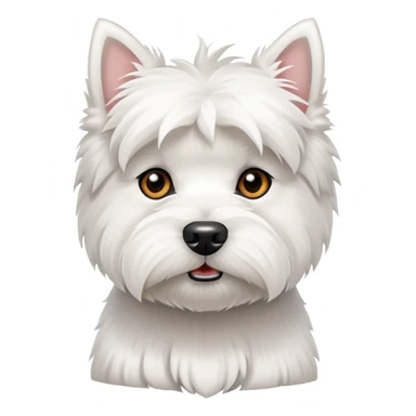 West Highland White Terrier dog sticker