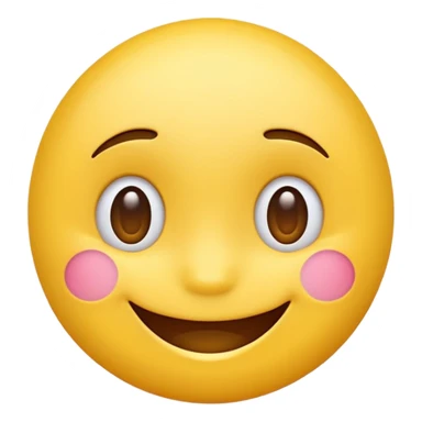 cute emoji style, mobile game emoji,
soft 3D look, smooth gradients,
bold colors, simple shapes,
white outline sticker style,
no realism, no background,
centered, high contrast sticker