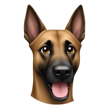 malinois qui tourne en rond sticker