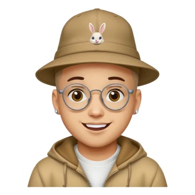 bad bunny rapper sticker