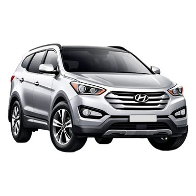 hyundai santa fe 2014  sticker