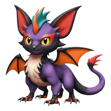  Noibat-Noivern-Trico-Nargacuga-Litten-Hybrid sticker