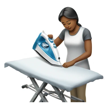 Ironing  sticker