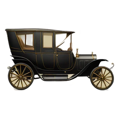 car 19 century sticker