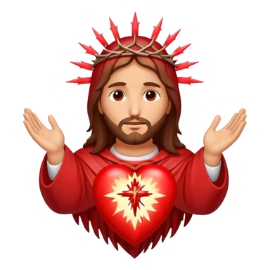 Sacred heart of Jesus sticker