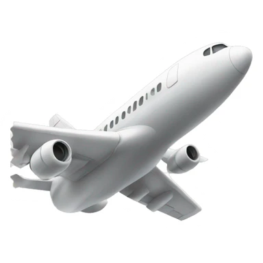 Avión depapel sticker