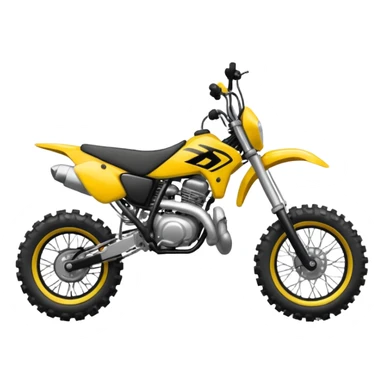 dirt bike emoji sticker
