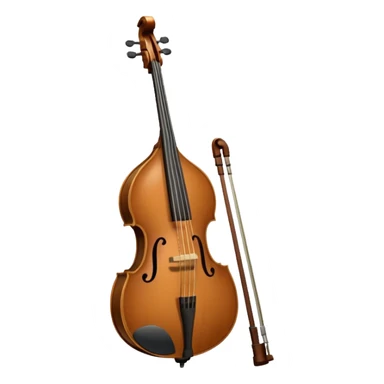 playing upright bass sticker