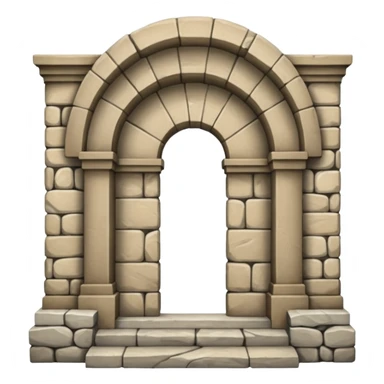 arch in a doorway sticker
