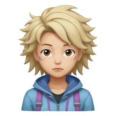 Sleepy girl Pokemon trainer sticker