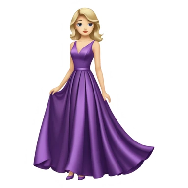 Prom dress sticker
