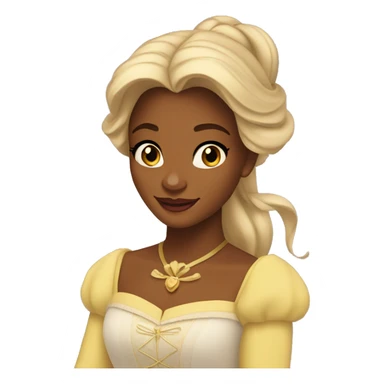 beauty and the beast belle sticker