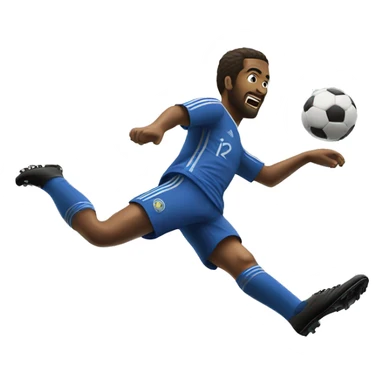 Soccer Bicycle Kick sticker