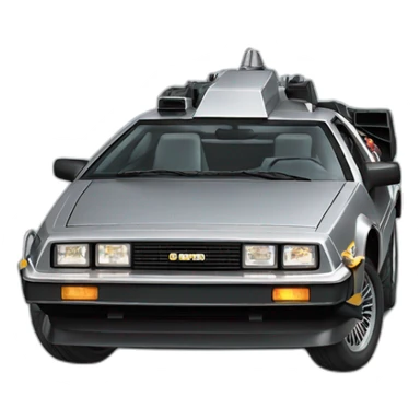 back to the future sticker