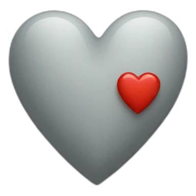 heart with letter v in the middle sticker