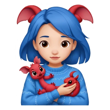 Gaming, Stitch und Muschu von Disney, Cozy,Chaos, Girl, animiert sticker