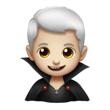 Baby vampire sticker