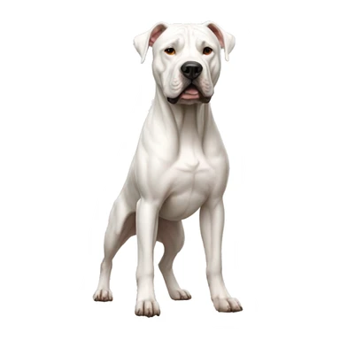 Dogo Argentino Dog Breed Full Body sticker