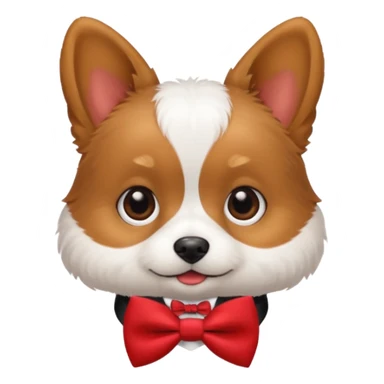 cutest dog ever with accessories sticker